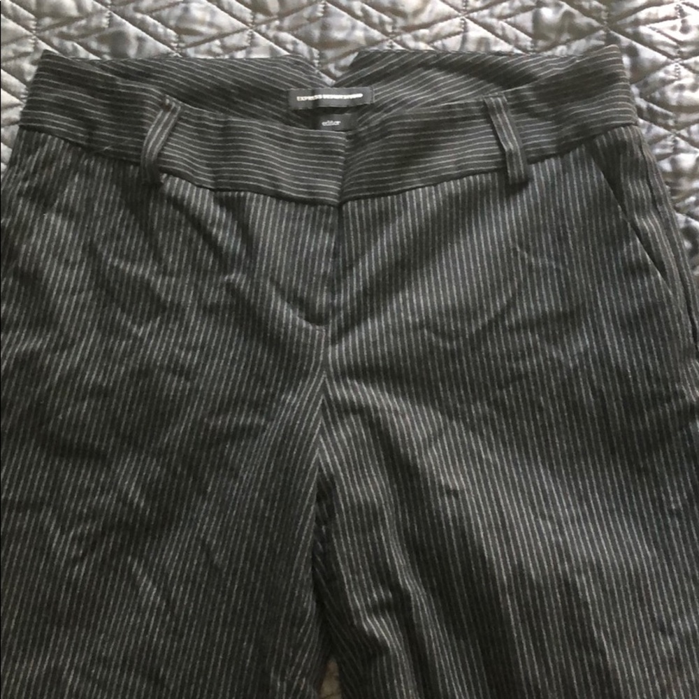 Pin stripe Capri length pants